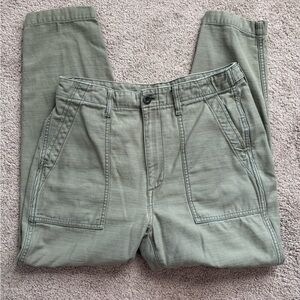 Madewell Army Green Women’s Utility Pant Size 28